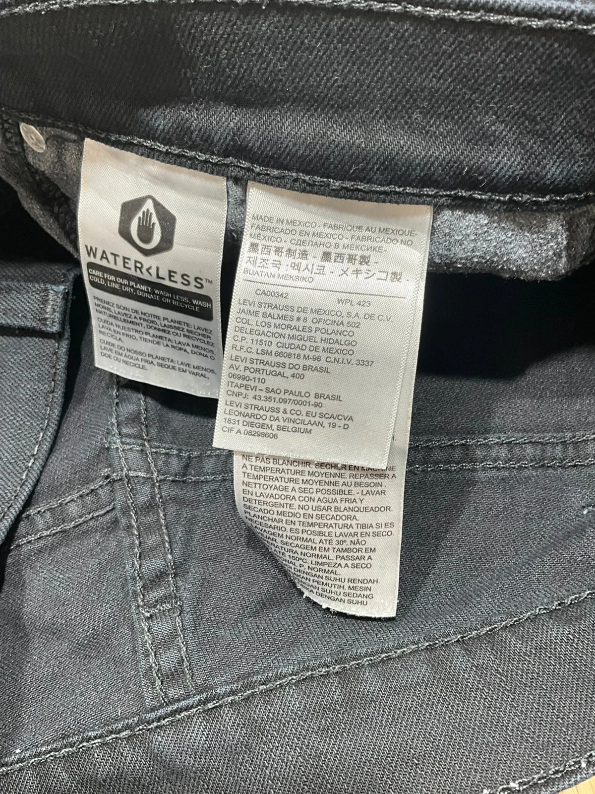 Jean Levi's 511 Coupe Slim W38 L30 Vintage 99% Coton NoirLvh 251 – photo 11